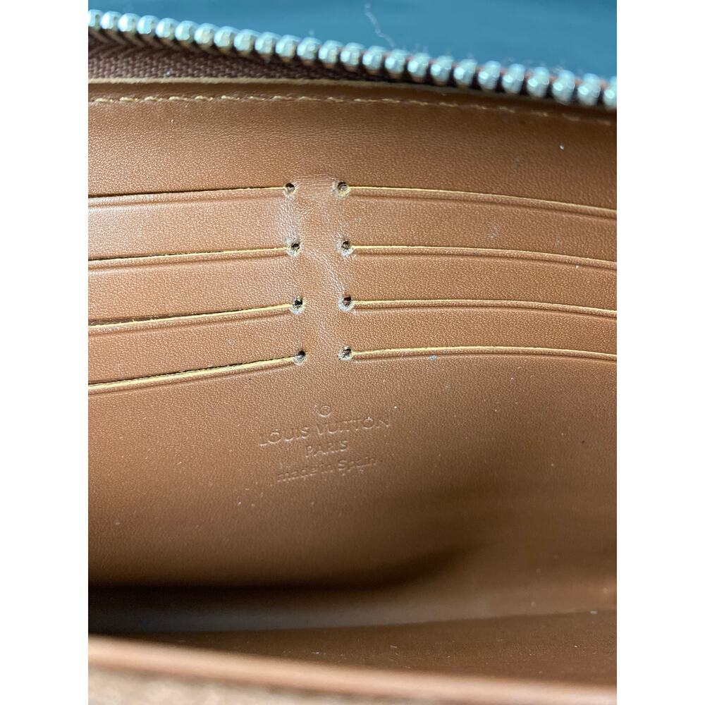 LOUIS VUITTON SUHALI Zippy Zip Around Tan Long Wallet #22016 - Picture 6 of 11